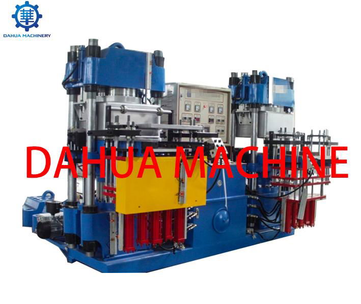 High-precision full-automatic front-style 4RT vacuum hydraulic molding machine