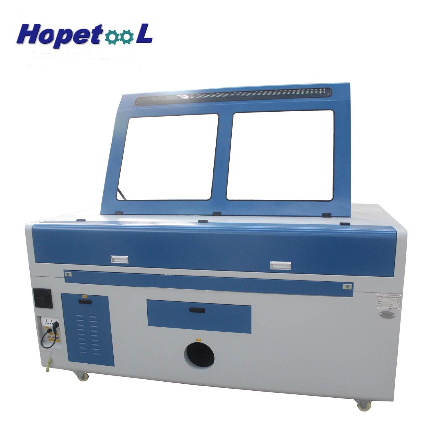 1610 co2 laser cut paper machine cnc With Industrial Chiller 
