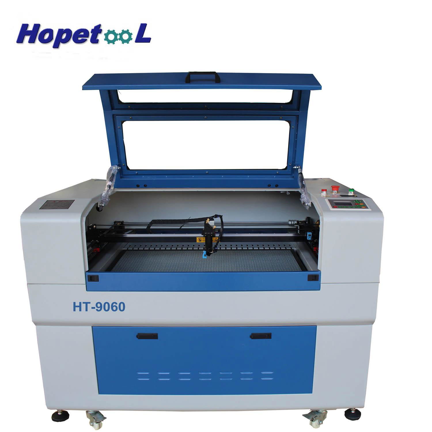 Wholesale Cheap hot sale 9060 leather fabric laser cutting machine price  2