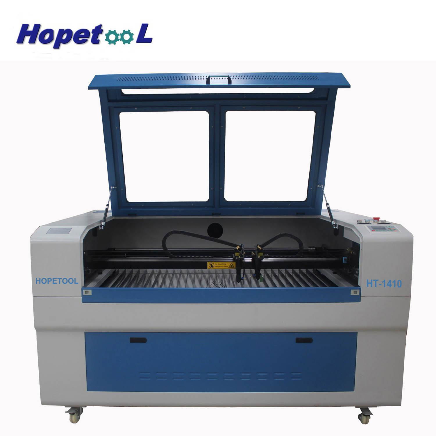 1410 two heads co2 laser machine cnc laser cutter equipment