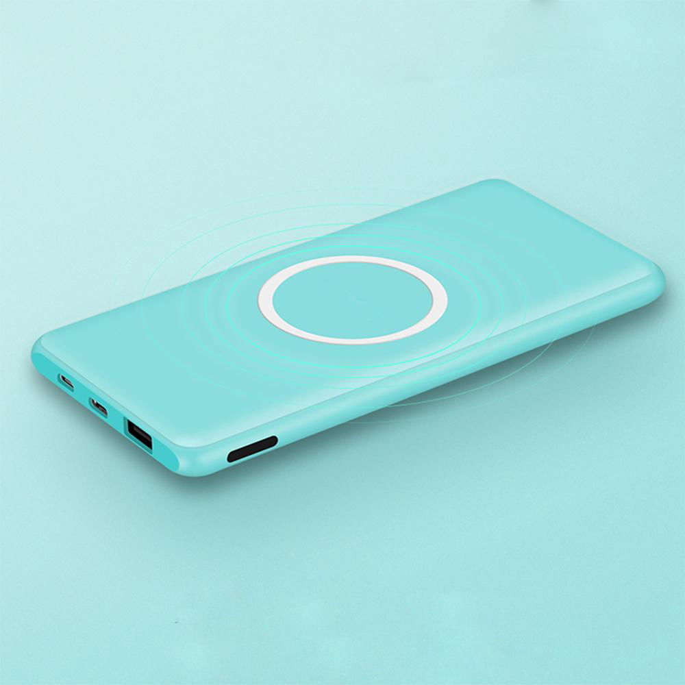 Protable 5000mah mobile wireless power bank charge for iphone 