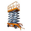 Four-wheel mobile hydraulic lifting