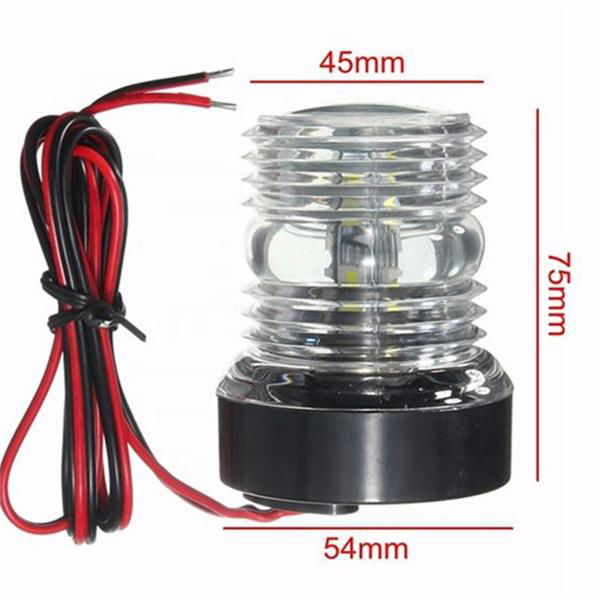 China 2.5W 3NM 12 - 24v DC LED Marine Navigation Lighting  4