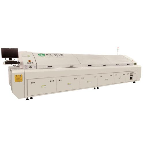 MJ-L10 Large Lead-Free Hot Air 10 Temperature Zones Reflow Oven