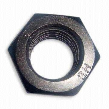 A194 2h Heavy Hex Nut with Black Finish 1