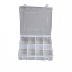 8 Compartments Fishing Tackle Box Plastic Box