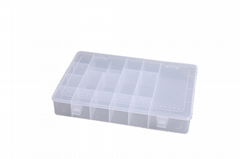 Clear Plastic Fishing Tackle Box