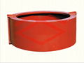 Flexible rubber joint buried protection