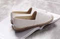 New Straw-woven Fisherman Shoes for Women in Spring and Summer White shoes 