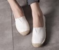 New Straw-woven Fisherman Shoes for Women in Spring and Summer White shoes  4