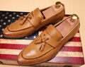 Mens pointed leather shoes British fashionable leather shoes mens all size  1