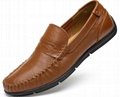 New Mens Leisure Shoes Mens Cowskin Shoes Mens Summer Breathable Large Size 3
