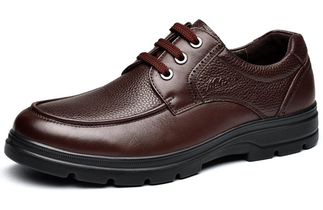 Spring and Autumn Business Mens Leisure Shoes Daily Leather Low Uppers CQ28031 2