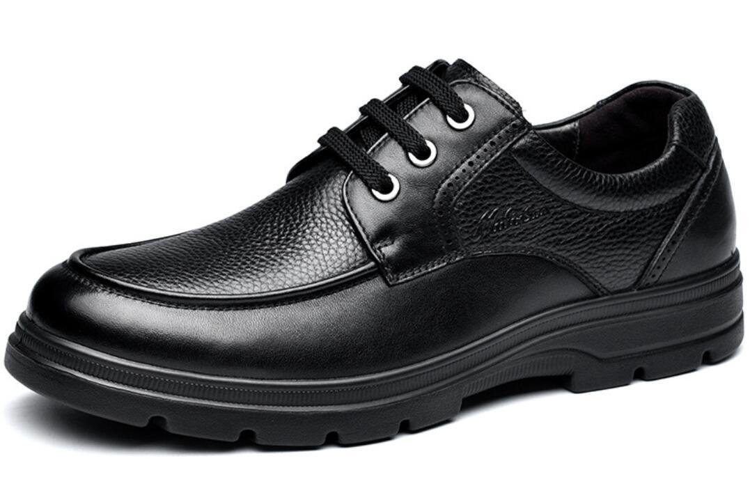 Spring and Autumn Business Mens Leisure Shoes Daily Leather Low Uppers CQ28031