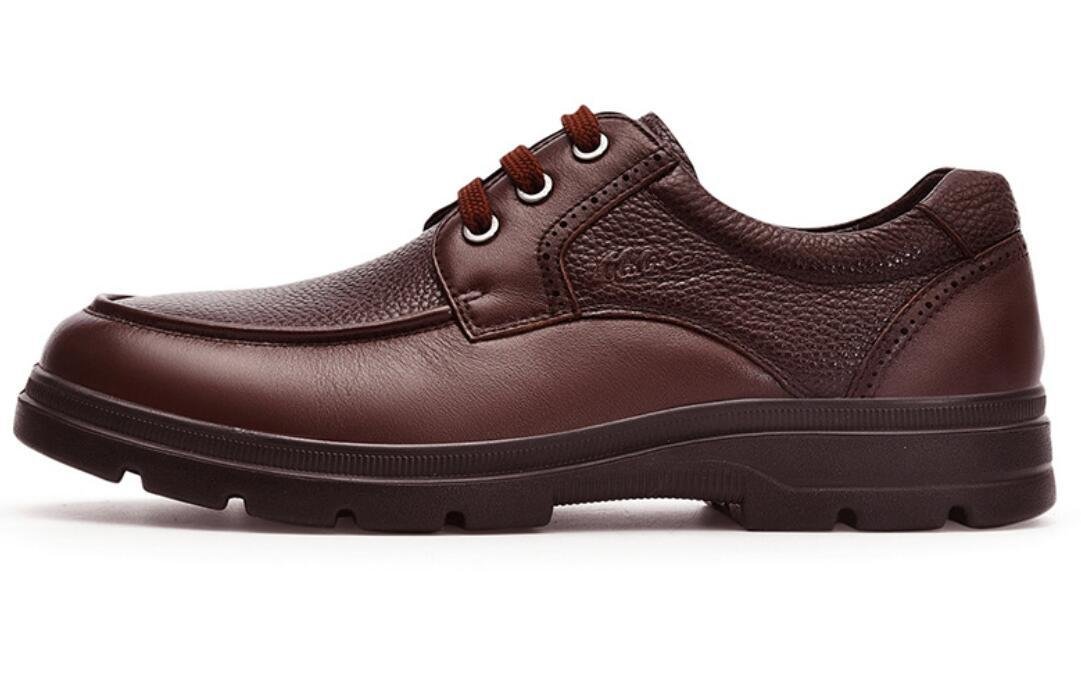 Spring and Autumn Business Mens Leisure Shoes Daily Leather Low Uppers CQ28031 3