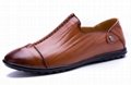 New genuine leather dress shoes fashionable mens casual business shoes
