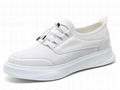 Mens Skate Shoes White Shoes New Flat soled Summer Mesh Shoes