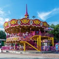 carousel merry go around amusement rides