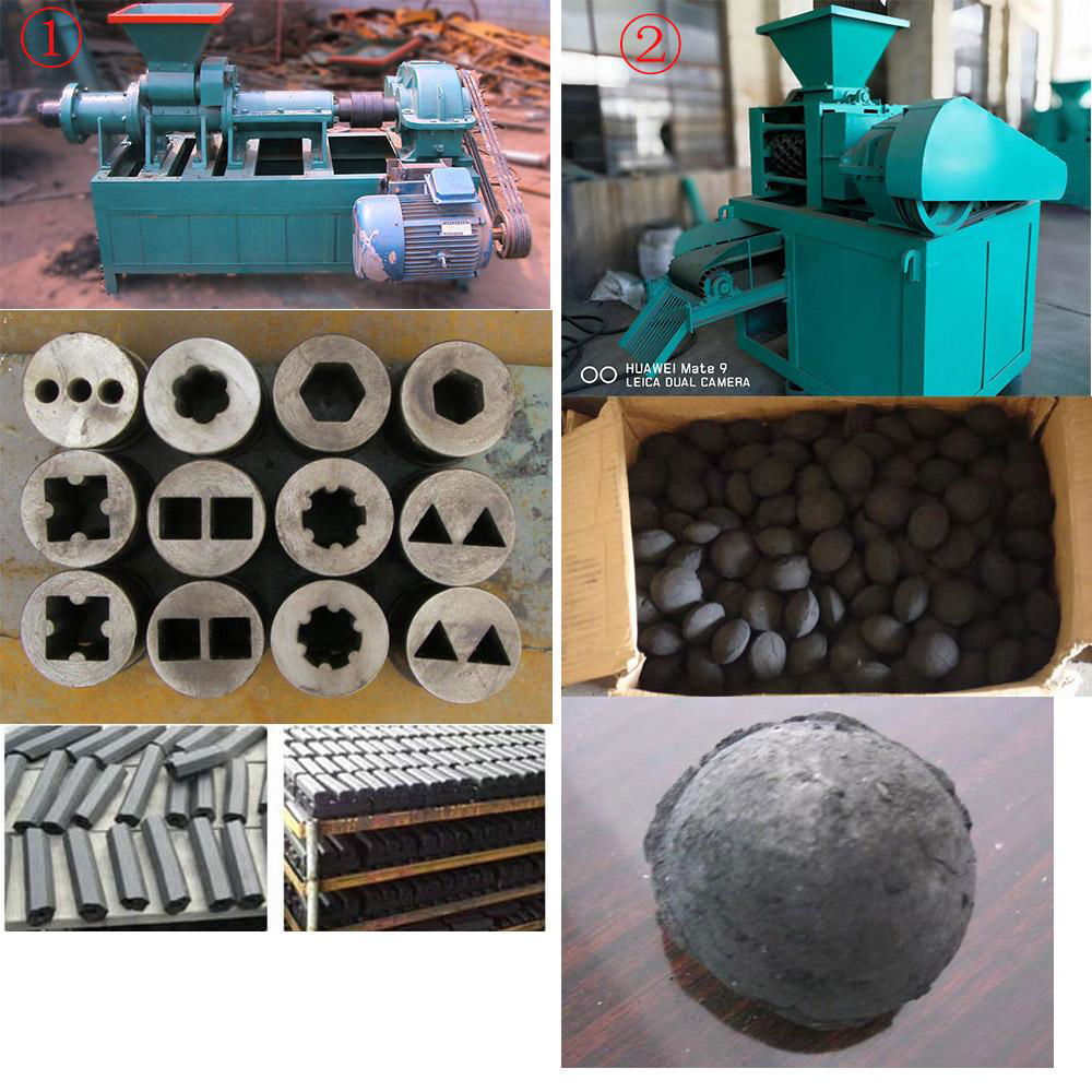 Biomass Charcoal Briquette Machine For Sale  Charcoal Briquette Press Machine 2