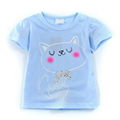 Summer girls t-shirt children short sleeve girls t-shirt kids summer clothes