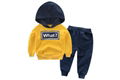 Fashion winter kids sports wear children's suit boys clothing sets 4