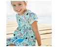 Kids clothes summer children girls cartoon dress 5