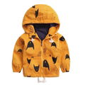 Fashion Printed Kid Jacket Windbreaker Hooded Jacket For Children 3