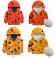 Fashion Printed Kid Jacket Windbreaker Hooded Jacket For Children 4