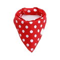 Hot selling fashion printing cotton baby bandana drool bibs 3