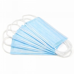 3 ply daily protective face mask blue disposable mask