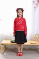 Cheap hot sale girl Tang suit Chinese