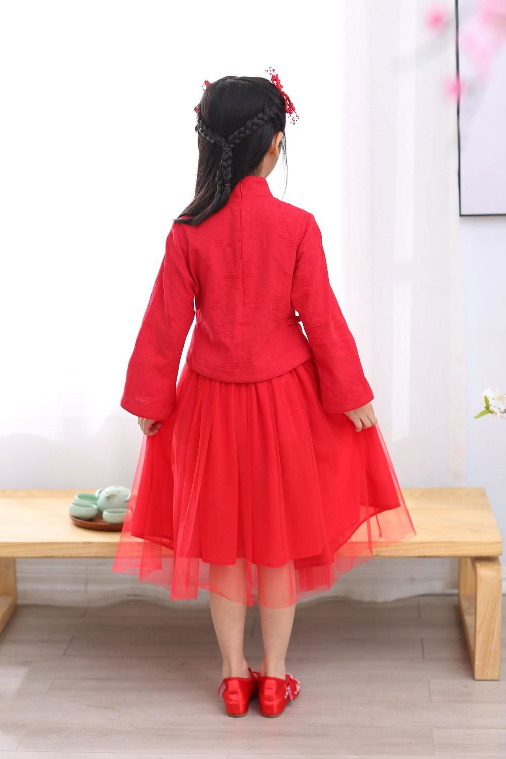 Hotsale wholesale Hanfu Chinese traditional embroidered clothing brithday party  2