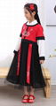 Wholesale summer girl Chinese traditional ethnic long sleeve princess coat dress 2