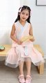 Girl summer sleeveless cross colar two piece setsTang suit Chinese traditional d 3