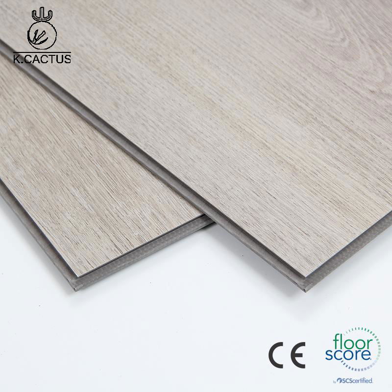 PVC Commercial Decorative Wood Pattern Indoor Use Click System Floor  5