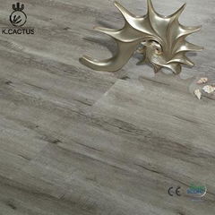 Indoor Lvt Wood Pattern Loose Lay Recycled PVC Flooring