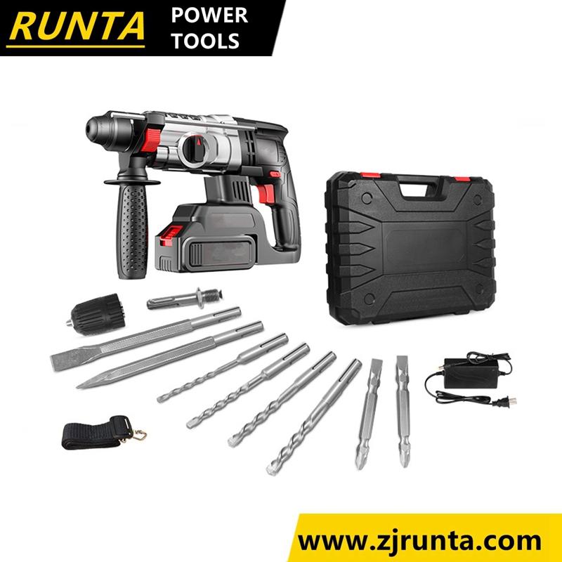 Li-ion Power Source Multifunction Brushless Rotary Hammer Drill