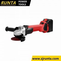 Lithium Ion battery Cordless Angle Grinder for Cutting and Polish (rt100-3)