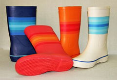 Rain boots Handmade of natural rubber