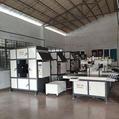 automatic roll to roll screen printing machine for PVC PET 