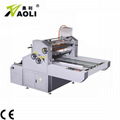 Factory manual water based cold window laminating machine