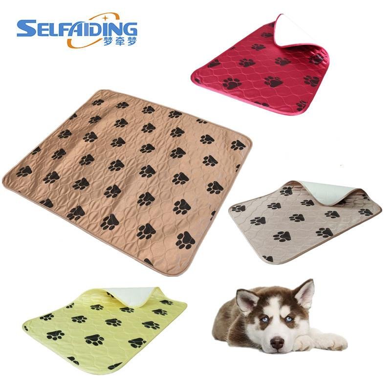 Washable and Reusable Pet Pee Pads for House Training Puppies Dog Urine Pads 3