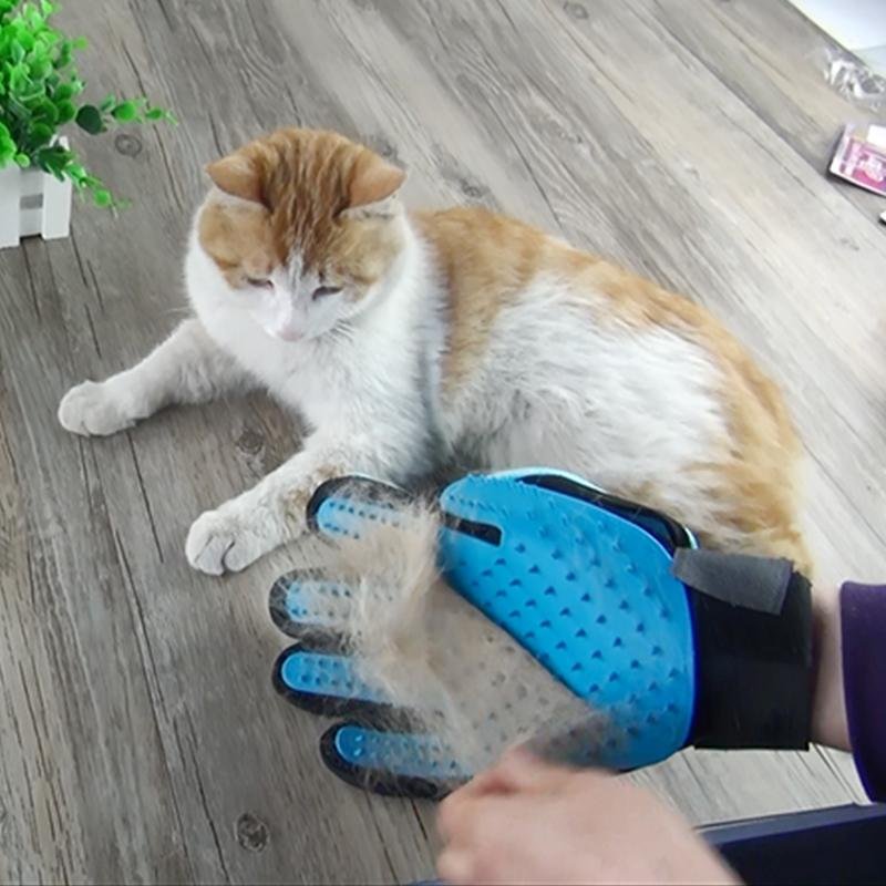 Dog & Cat Products Cleaning Gloves Pet Grooming Brush Fur Remover Pet Bathing  2