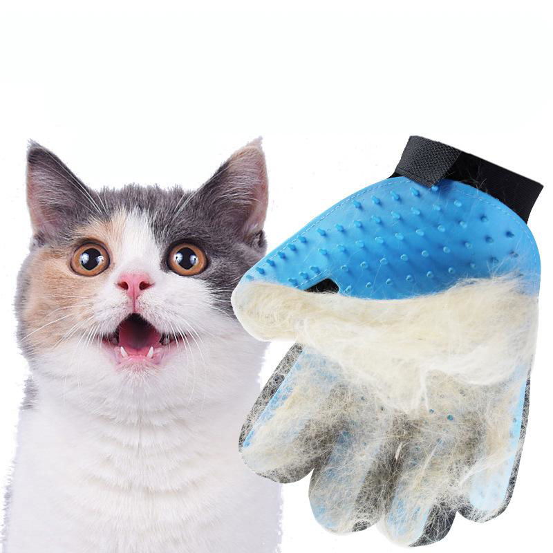 Dog & Cat Products Cleaning Gloves Pet Grooming Brush Fur Remover Pet Bathing  3