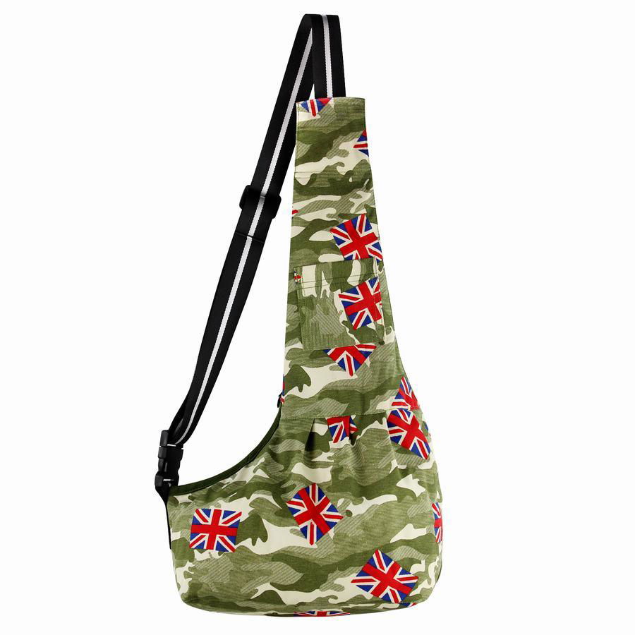 Pet Puppy Cat Carrier Bag Canvas Sling Dog Cat Carrier Single Shoulder Bag