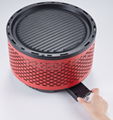 Hot Sale Portable Outdoor BBQ Grill smokeless charcoal bbq grill 3
