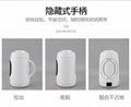 Automatic Shut-Off 700ml Portable Travel Stainless Steel Electric Kettle  3