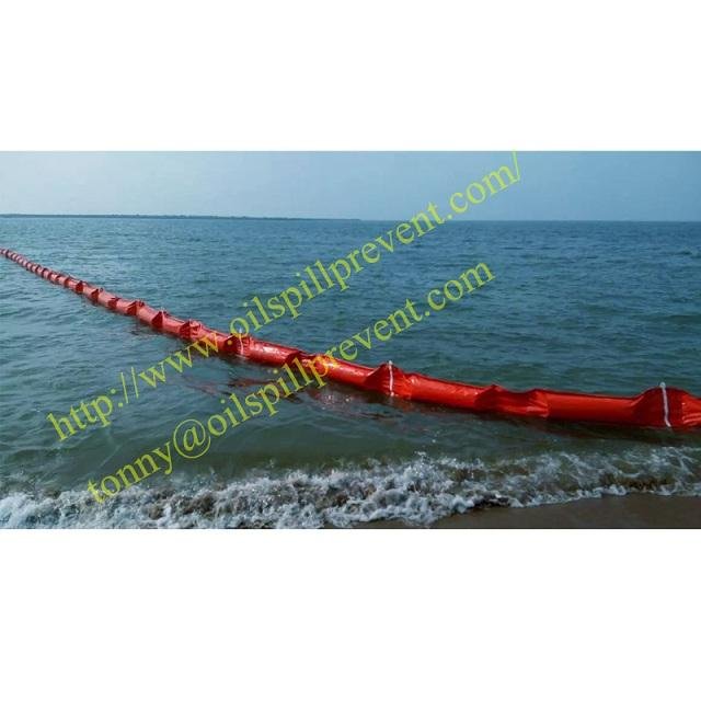 PVC floatation oil containment boom  from Qingdao Singreat 2
