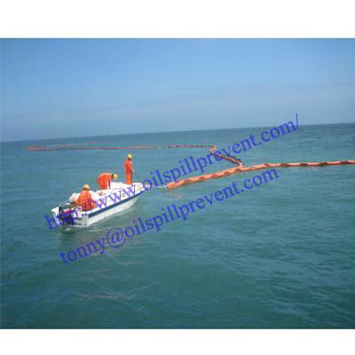 PVC floating oil spill prevention boom  from Qingdao Singreat 2