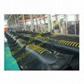 air inflated rubber containment barrier from Qingdao Singreat 2